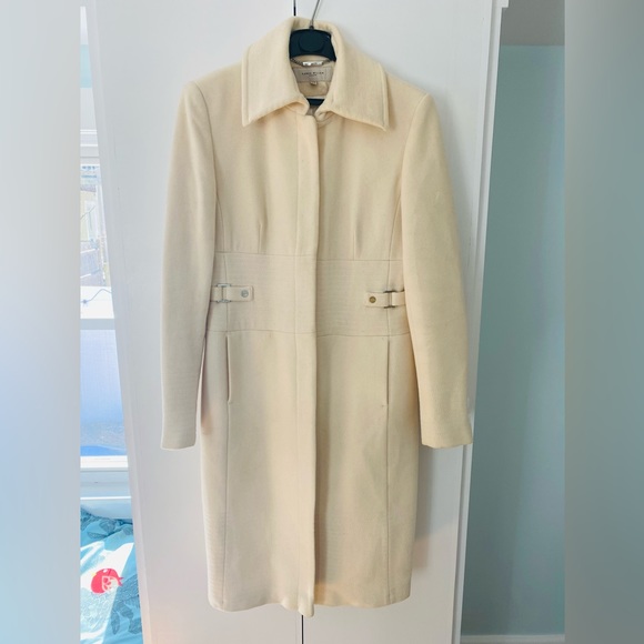 Karen Millen Jackets & Blazers - Karen Millen white wool coat